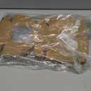 Juvale Cookie Boxes with Window - 50 Pack, 4 x 4 x 2.5 in Brown Cardboard - Pastry Containers & Cupcake Box for Baked Goods Packaging - Mini Treat Holders