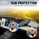 2 x 
Leather Dashboard Cover for Tesla Model 3/ Y - Surface Dash Mat Compatible with Tesla Model 3 Model Y 2017-2024 Interior Dashboard Pad Decorative Accessories for Anti-Glare & Sun Protection