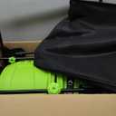 Pickup Pro 2 Leaf & Lawn Sweeper  Push Powered Garden Sweeper for Grass Clippings, Leaves & Debris  Manual Push Yard Sweeper with Height Adjustment & Large Collection Hopper