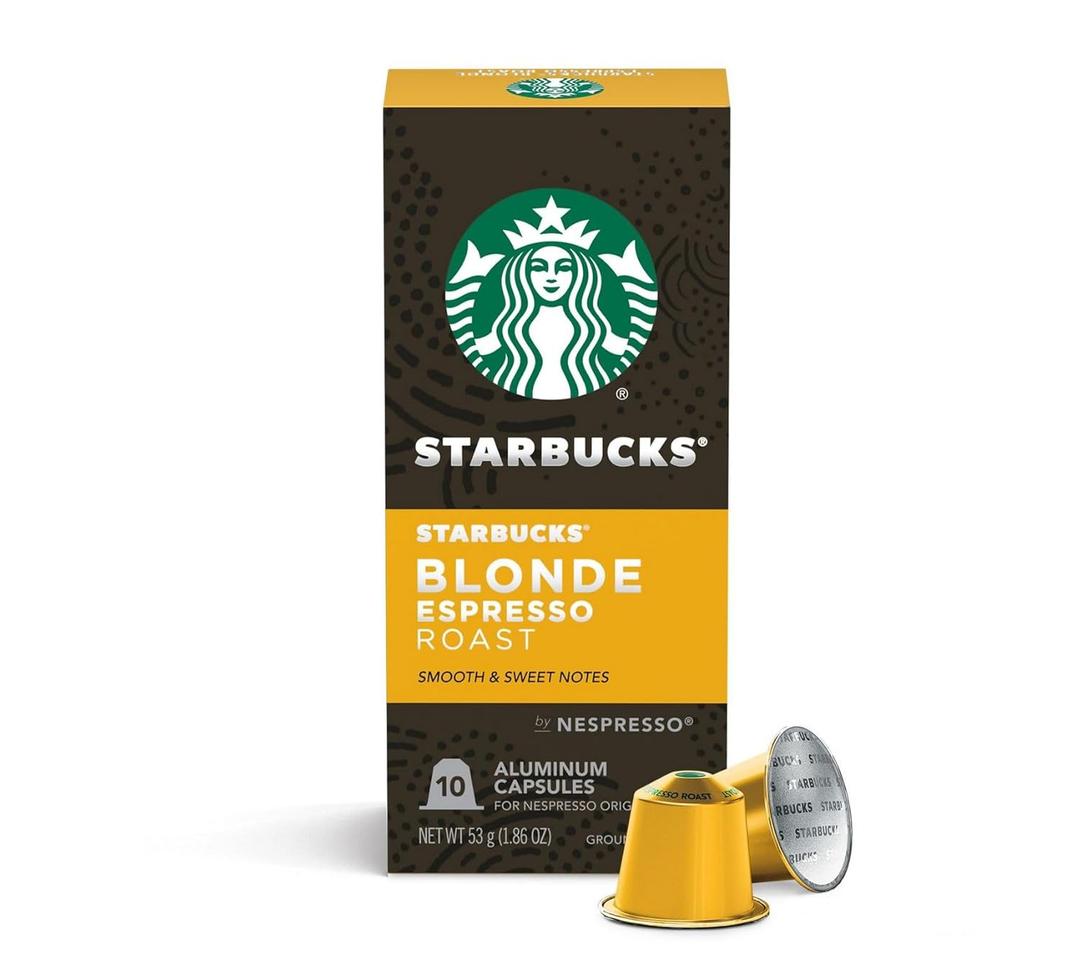 Starbucks by Nespresso Original Line Blonde Espresso 10ct, BB 02-13-2027