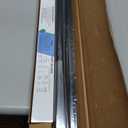 BlastHome Non-Adjustable Luxury Curtain Rods for Windows, 1  Rod Set, 5 foot Fixed Length (Two Rods Connect for a Seamless Look), Tuxedo Black