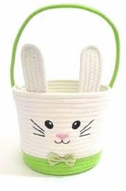 Holiday Home 9" Rope Basket -  Green, 1ct