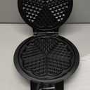 Mueller Heart 5 Waffle Maker, Norwegian Waffle Iron, Adjustable Browning Control & Nonstick, Cool Touch Handle, Easy to Clean, Small Kitchen Appliances
