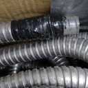 Bionic Steel 100 Ft Garden Hose with Nozzle, 304 Stainless Steel Metal Water Hose 100Ft Long, NON Expandable Flexible Rust Proof Lightweight Heavy Duty, 3/4" Crush Resistant Fittings, Non Kink,500 PSI