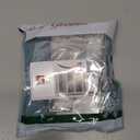 Doitory Christmas Stocking Holders for Mantle, Upgrade Non-Slip Christmas Safety Stocking Holder Mantle Hooks Hanger Grip for Party Decoration(Silver-6P)