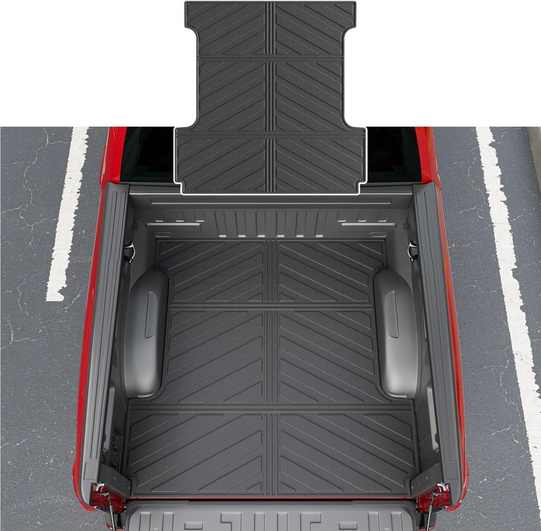 powoq 5.5FT Truck Bed Mat Compatible with 2015-2026 Ford F150 Bed Mat Truck Bed Liner All Season Protection Bed Liner Replacement for 2015-2026 Ford F150 Accessories