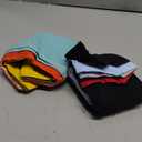 Eiggam Women's Cotton Bikini Panties,High-Cut Full Coverage Stretch Cool Underwear for Women (Large, Multicoloured a - 10 Pack)