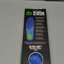 RBX Soothing Comfort Plantar Fasciitis Gel Orthotic For Heel & Arch Mens 8-12