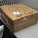 Clear Acrylic Dog Playpen Indoor, Puppy Cat Small Pet Play Pen, Pet Cat Playpen for Rabbits, Dog Fence Crate Kennel Whelping Cage (White, 12 Panel)