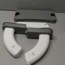 Potty Training Seat, SKYROKU Upgrade Toddler Toilet Seat for Kids Boys Girls, 2 in 1 Potty Training Toilet, Splash Guard Anti-Slip Pad Step Stool,New Sector-Shape Stabilized Base (8899+Grey)