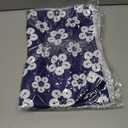 2 x Blue Flowers Kitchen Towels, Floral Dish Towels, Clouds Kitchen Towels Decorative Set, Flower Prints Decoration for Home, Cute Hand Towels, Gifts for Women, Set of 2, 16x24 (Blue-1)