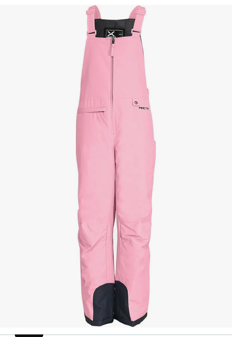 Arctix Kids Insulated Snow Bib Overalls Size L (14-16)