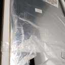 Brushed Gold Bathroom Mirror 24x32 inch, Rounded Rectangle Gold Metal Framed Vanity Wall Mirror, HD Tempered Glass, Horizontal or Vertical Hanging