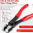 3 Packs Electrical Disconnect Pliers Automotive Electrical Connector Pliers & Fuel Line Clip Remover Tools Automotive Electrical Plug Connector Disconnect Tool/Fuel Injectors (2 Straight + 60 Dgree)