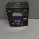 2 Pack BlueX LED A21 Blue Light Bulbs - 15W (120Watt Equivalent) - E26 Base Blue LED Bulb, Party Decoration, Porch, Home Lighting, Holiday Lighting, Decorative Illumination