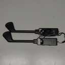 Golf Culb for Nintendo Switch Joy-Con Controller, Sports Game Accessories for Mario Golf-Super Rush2 Pack (Black, Nintendo Switch 1)