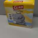 Glad Tall Kitchen Drawstring Trash Bags - Odorshield 13 Gallon White Trash Bag, Febreze Fresh Clean, 110 Count