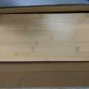 Homerays Bamboo Monitor Stand Riser, No Assembly Required Exquisite Monitor Stand with Drawer Ergonomic Height Wood Monitor Stand
