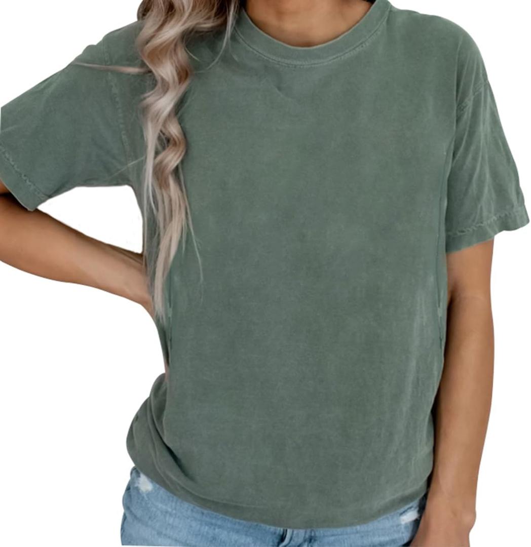 Women Maternity Shirt Comfort Colors Breastfeeding Nursing Friendly Zip Tshirt Mama's Boobery Always On Tap Tops (Large, Green 1)