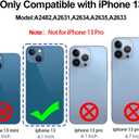 for iPhone 13 Screen Replacement 6.1 inch, 3D Touch LCD Display Digitizer Assembly with Repair Tools,Compatible with Model A2482,A2631,A2633,A2634,A2635