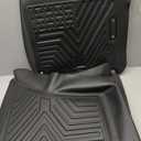 YITAMOTOR Floor Mats Fit for 2013-2018 Dodge Ram 1500/2500/3500 Crew Cab, 2019-2024 Ram 1500 Classic Crew Cab 1st & 2nd Row All Weather Heavy Duty Floor Liners Black