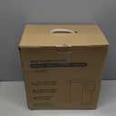 Single Serve Coffee Maker for K-Cup Pod and Grounds, Hot and Iced Coffee Maker with 5 Brew Sizes, 50oz Removable Reservoir, Fast Brewing One Cup Coffee Machine, Stainless Steel, Black