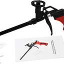 Preciva Foam Gun, Professional Foaming Gun Heavy Duty PU Expanding Foam Gun Caulking Gun Spray Application Applicator for Caulking, Filling, Sealing, Home and Office Use