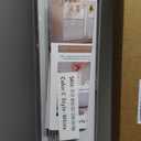 Aluminum Mini Blinds for Indoor Windows Cordless 1In No Holes 100% Privacy Protection L-Shaped Slats Room Darkening Horizontal Window Blinds for Office,Home, White, Custom Size