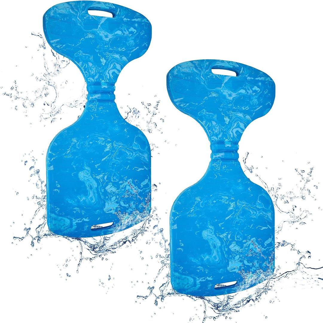 Pool Saddle Float for Adults, EVA Foam Comfort Water Saddle Lake Float with Handles, Non-Inflatable Pool Float Supports Up to 250 lbs for Pool, Lake, and Vacation Use