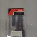 Upgraded 4.2V Electric Cordless Screwdriver, Rechargeable Screwdriver Set with 13 Bits, 3 Torque Settings, 1600mAh Battery & Dual LED Lights, Ideal Tool for Home Repairs, Installation (Black)