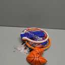 VATOS 2 Pcs LED Basketball Hoop Toy Set - Mini Basketball Hoop Indoor for Kids with 2 Game Mode, Sound Effect, Auto-Score & 4 Balls, Stick-on Basketball Hoop Toy Sport Game for Kids 3-8