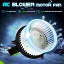 ABS Heater Blower Motor Fan Fits for 2009-2017 Ford Expedition /2009-2014 Ford F-150/2009-2014 Lincoln Navigator CL1Z 19805 A 700237 CL1Z19805A 615-00200 FO3126130