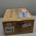 Fanbulous 42 Inch Ceiling Fans with Lights and Remote,Outdoor Indoor Modern Flush Mount Ceiling Fan with 3CCT 6-Speed Quiet DC Motor,Black Small Low Profile Ceiling Fan for Bedroom Living Room Office