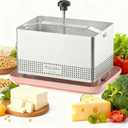 Tofu Press Stainless Steel Tofu Press & Paneer Maker - Cheese Press for Homemade Tofu, Paneer, Vegan Cheese - Heavy Duty Easy-to-Use Kitchen Tool with Adjustable Pressure BPA Free (Dishwasher Safe),  6.3 x 4.72 in