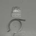 3" Adjustable Chimney Pipe Support Bracket, Pellet Chimney Wall Strap, Ventilation Duct Wall Fixing Bracket, Metal, Silvery