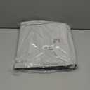 StorageWorks Hanging Closet Organizer with Metal Rod, 4-Section Closet Organizers and Storage, Collapsible Hanging Shelves for Closet, Bedroom, Kids Dorm Room, RV Camper, Gray and White