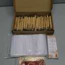 50 Sets Baby Shower Favors for Guests Includes 50 Baby Shower Ballpoint Pens 50 Thank You Bookmarks 50 Organza Bags for Gender Reveal Gifts Guest Prizes(Bear,Brown)