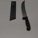 Curved Cimeter Knife 10 inch W/Comfortable Handle, Curved Butcher Knife For Meat Cutting, High Carbon Japanese Steel (10 inch new)