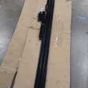 Full Size Steel Truck Ladder Rack, 1000 LBS Universal Over-Cab Ladder Rack for Trucks, 49 in-64 in Adjustable Non-Drilling Pickup Contractor Trailer Ladder Rack for Pickup Truck Kayak