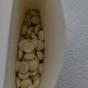 200pcs Mini Half Wooden Beads, 12mm Unfinished Round Split Wood Balls for Craft Paint, 1/2 inch Diameters Natural Half Sphere Ornaments