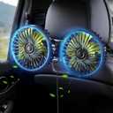 Car Fans for Backseat for Kids, Car Backseat Fan for Car Back Seat(No Battery)