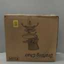 Drafting Chair,Tall Office Chair, Ergonomic Standing Desk Chair with Flip-up Armrests,Mid-Back Counter Height Computer Task Chair with Lumbar Support and Adjustable Footrest Ring,Black