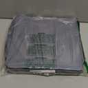 GRANNY SAYS 4-Shelf Hanging Organizer, Closet Hanging Shelves, Closet Hanging Storage Organizers, Organization for Bedroom, Living Room, Baby Nursery, Camper Accessories, Gray, 1-Pack