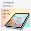 KCT 2 Pack Paperfeel Glass Screen Protector Compatible with iPad Air 13 Inch M4/M3/M2 (2026/2025/2024), Matte Surface, Tempered Glass with Bubble-Free Installation Tray