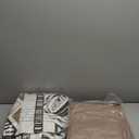 Geniospin Queen Comforter Set - 7 Pieces Reversible Bedding Set, Western Bed in A Bag, Lightweight Soft Aztec Bedding, All Season Bed Comforter Set with Sheets, Pillowcases & Shams (Brown)