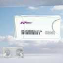 EZ Pass Holder with Dual Suction Cups Windshield Transponder Mount for Car Only Fits EZ Pass Mini (3.7" x 1.9") Requires Removing Original Velcro