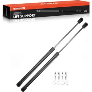 A-Premium 15.98 inch 20lb 16" Lift Supports Gas Prop Spring Strut Shock Compatible with Toolbox RV Camper Tonneau Cover Cabinets Sliding Window Storage Bed Bench Lids Basement Door Boat Hatch 2-PC Set