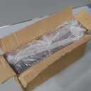 Skywin TidyFriend Stackable Plastic Storage Bins Open Front, 2-Tier Acrylic Pantry Organizer Bins With Linear Design for Kitchen, Toy Organizers and Bathroom Essentials (Clear)