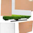 Feifeiya 5 Pcs TV Moving Boxes Foam Screen Cover Set, 40 x 60 x 3.5 Inches
Include Foam Flat Screen Cover and Large Case, Fits up to 65'' W x 36'' H, for TV Mirror Art Display Moving Protect Packing