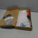 TONIFUL 4 Set Navy Blue Silver Balloon Centerpieces for Table,Balloon Stand Kit for Graduation Decoration 2026,Retirement Party Decorations,Mens Birthday Decorations,Father's Day